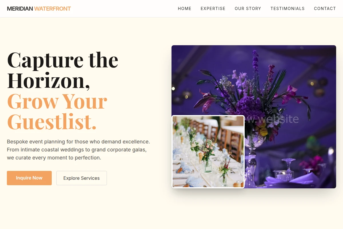 Horizon Event Planning
