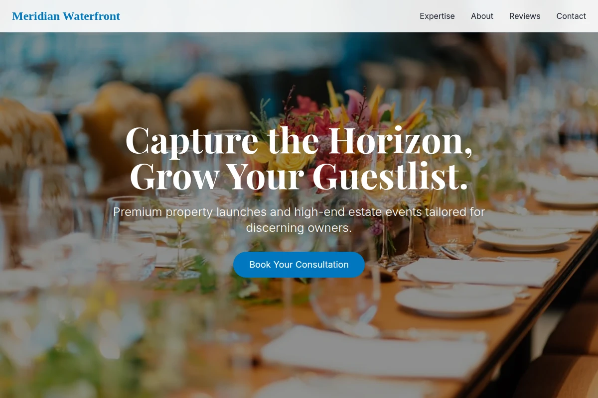 Property Event Planning
